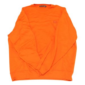 Acne Studios Terry Pullover aus Baumwolle in Orange