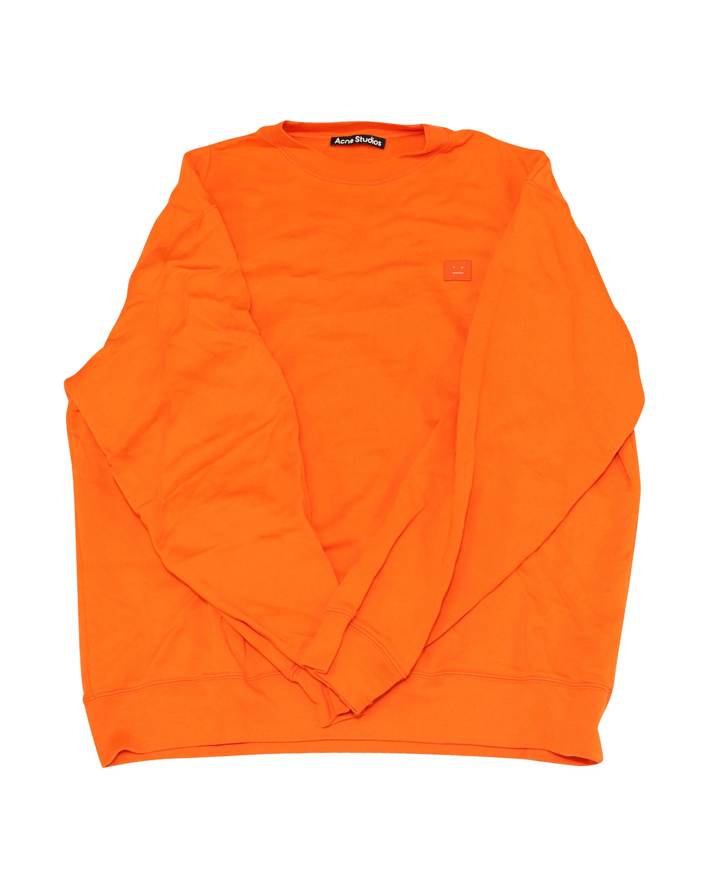 Acne Studios Terry Pullover aus Baumwolle in Orange