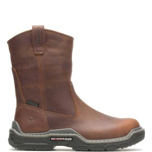 Herren Raider Durashocks wasserdicht carbonmax wellington boot – extra Breite in Erdnuss 7676627157052