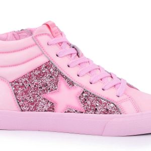Alexis hohe Sneaker in heißen rosa