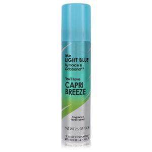 Designer Imposters Capri Breeze by Parfums De Coeur Körperspray 2,5 Unzen Damen
