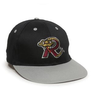 Außenkappe Wisconsin Holz RattlerTM milb® Replik strukturierten soliden Rücken Hut (min-253)