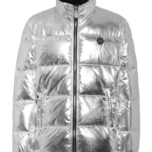 Nylonpuffer Jacke Gothic Plein 7676722774076