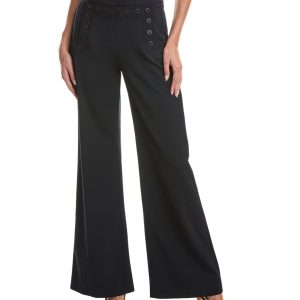 Wochenende Max Mara Galli Wolle-Blend Hose