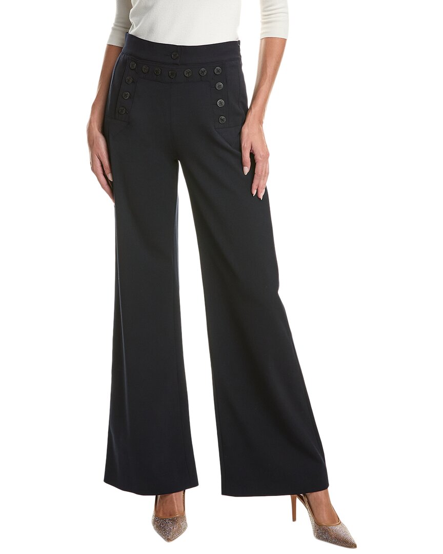 Wochenende Max Mara Galli Wolle-Blend Hose