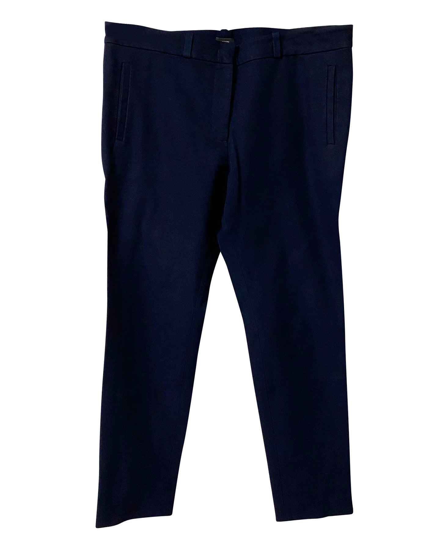Joseph Hose mit Taschen in blauer Viskose