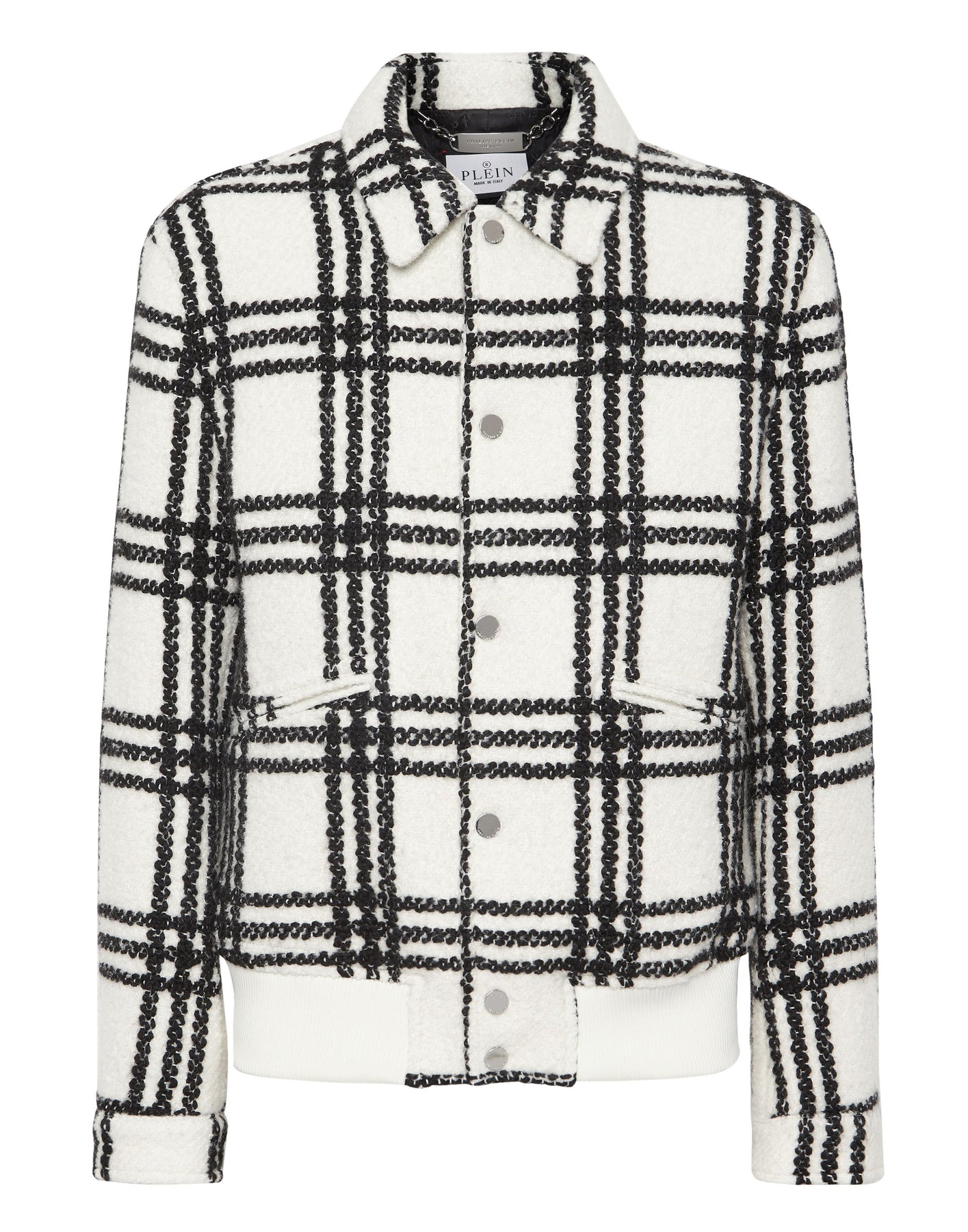 Alpakawolle Bomber Gothic Plein