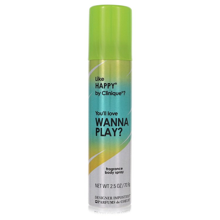 Designer Imposters Wanna Play? von Parfums De Coeur Körperspray 2,5 oz Damen