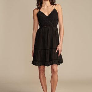 Lucky Brand Damen Traum Häkelkleid 7676693708860