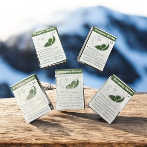 Notfall Mylar Decke – Familiensicherheitsset (5-Packung)