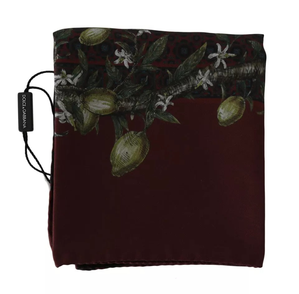 Dolce & Gabbana 100% Seide mit Blumenmuster Wrap Damen Schal