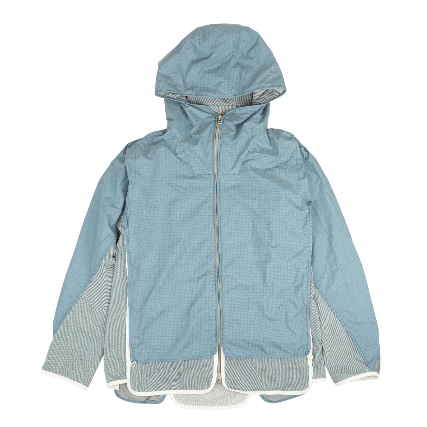 Byborre Hg6 Hybrid Kapuzenjacke – Dusty Blau