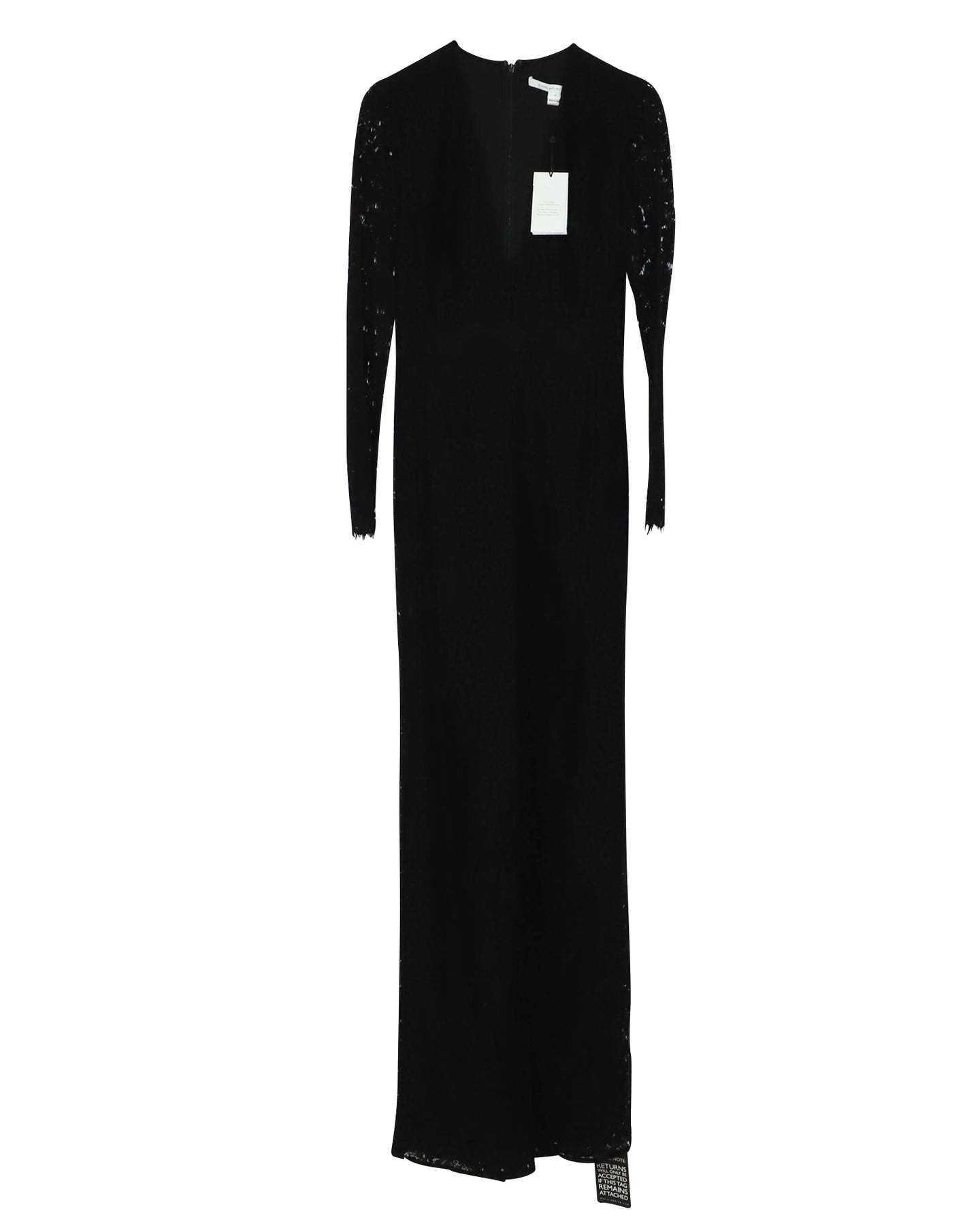 Diane Von Furstenberg Kyara Tux Jumpsuit aus schwarzer Baumwolle
