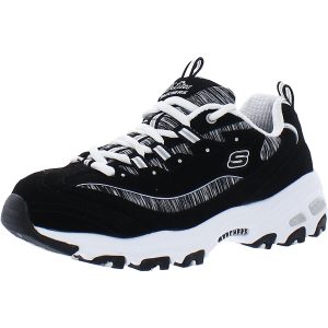 D’Lites – Interlude Wildleder Glitzer Sport- und Trainingsschuhe