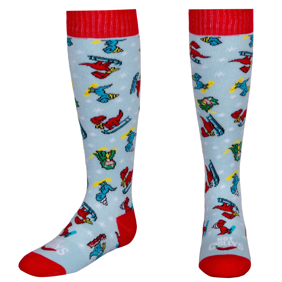 Hot Chilly's Mid Volume Skisocken – Jugend