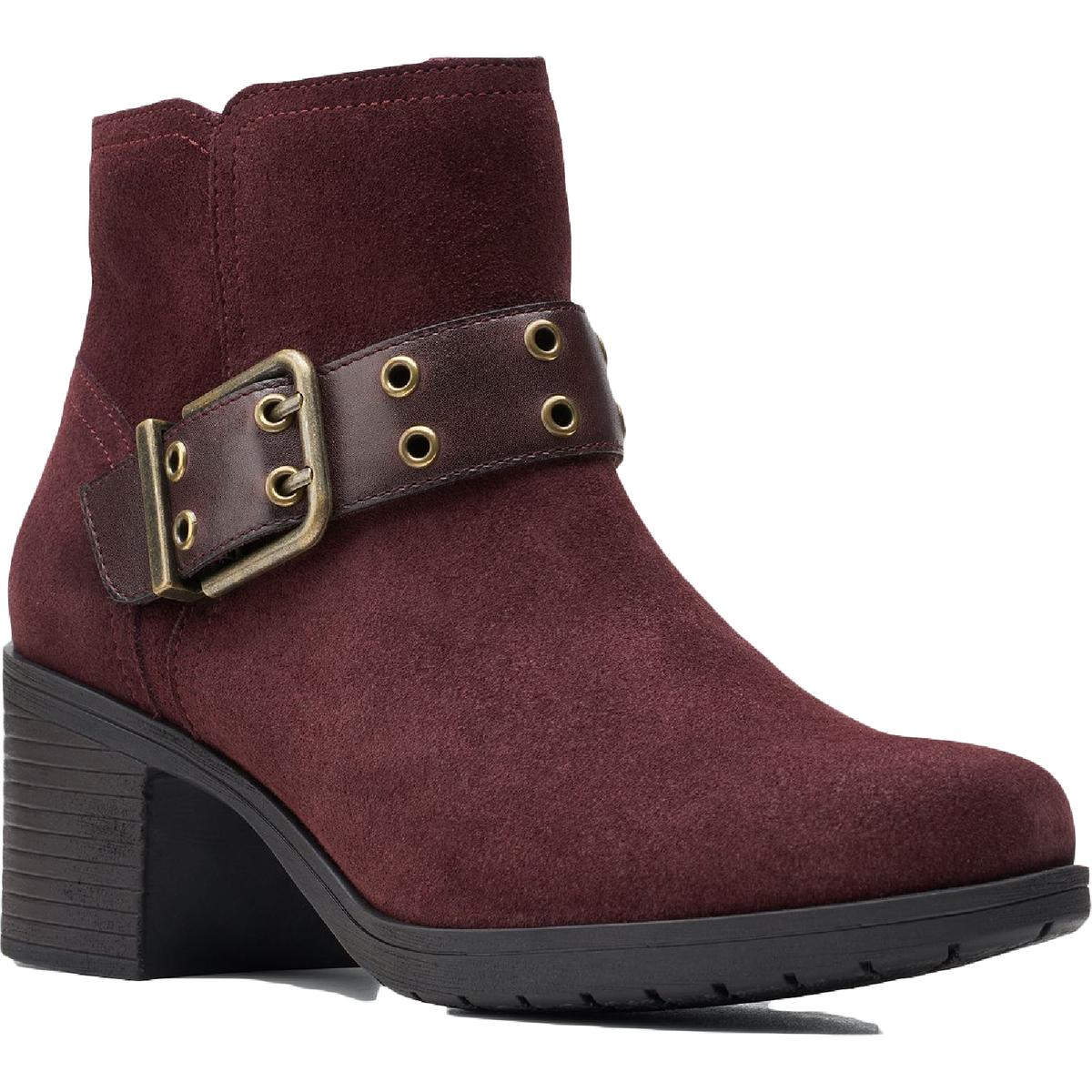 Hollis Star Wildleder Block Heel Booties