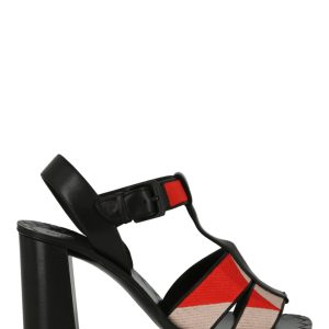 gewebte Fersensandalen