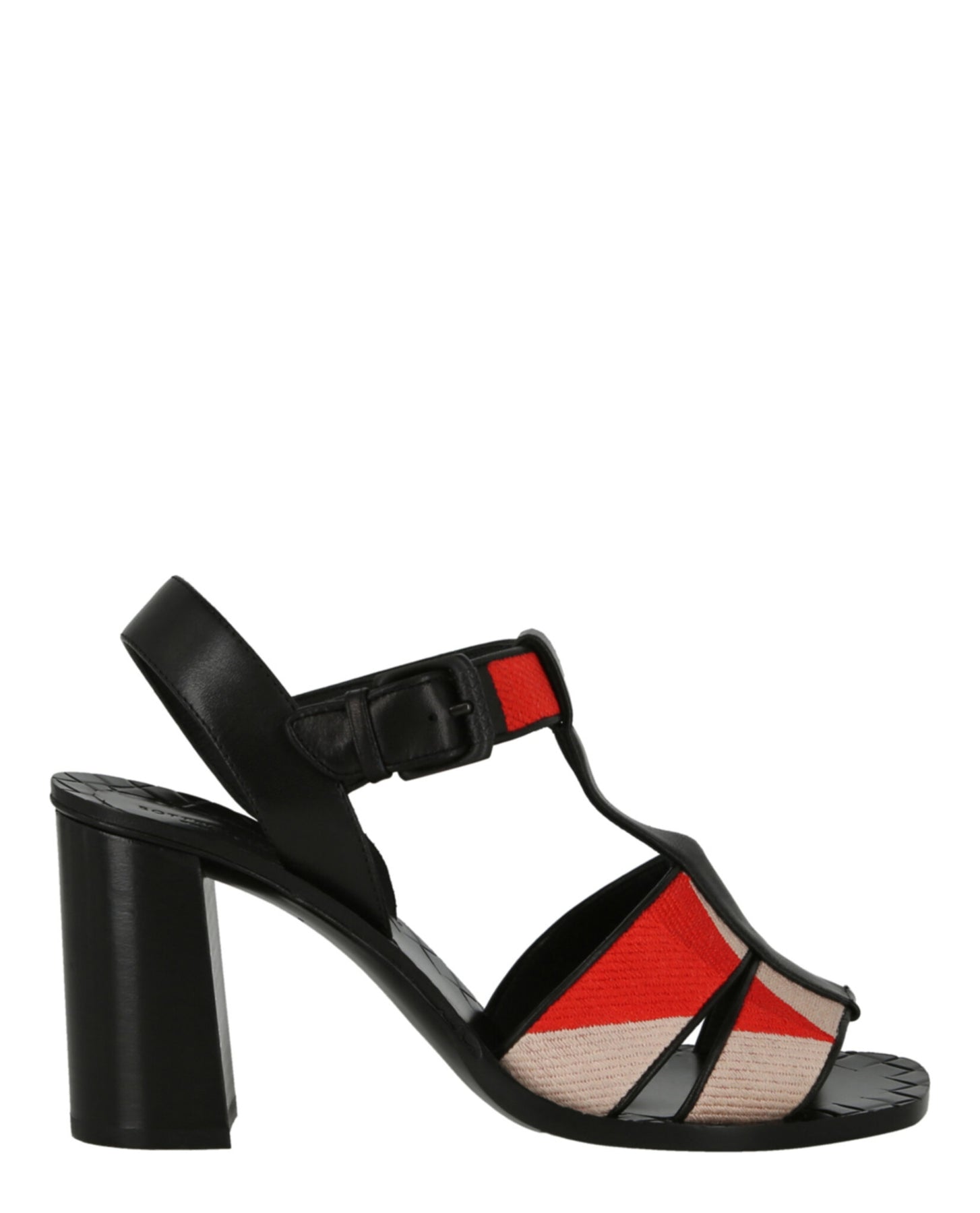 Gewebte Fersensandalen