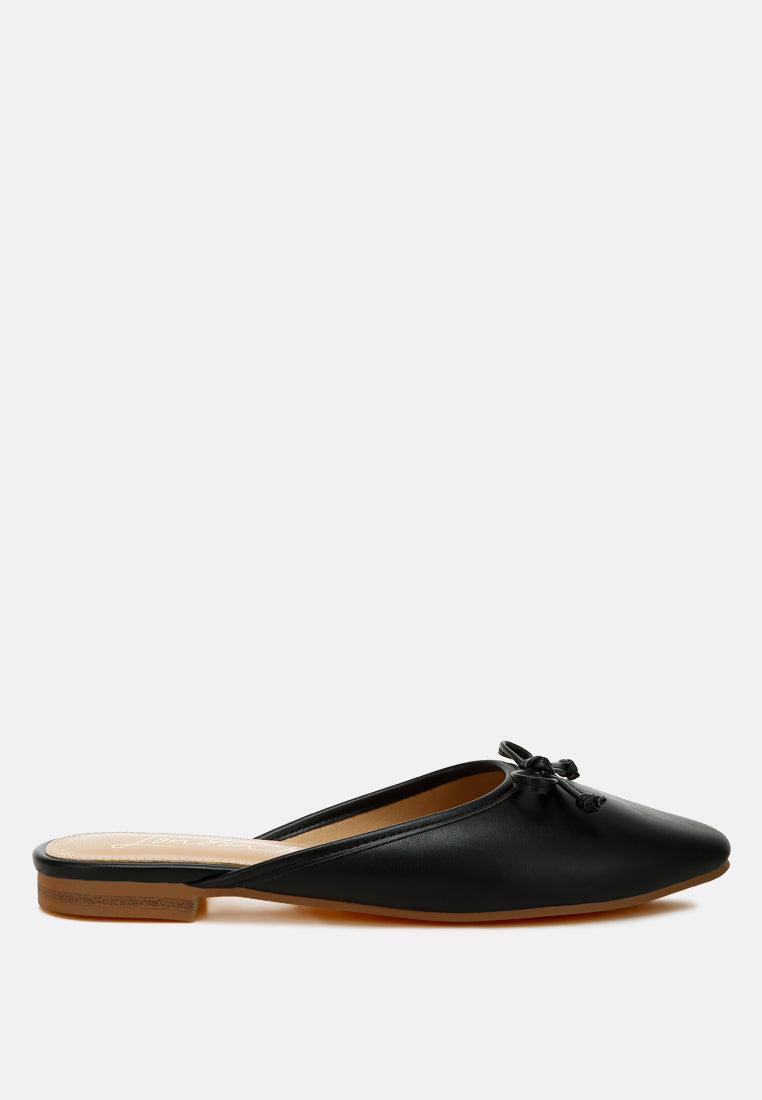 Eras Bow Slip-On Flache Mules