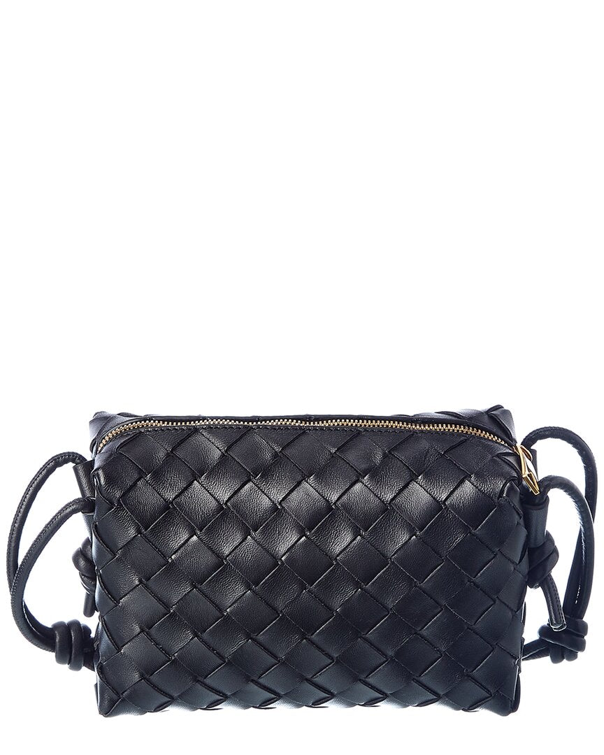 Bottega Veneta Loop Mini Intrecciato Leder Kameratasche