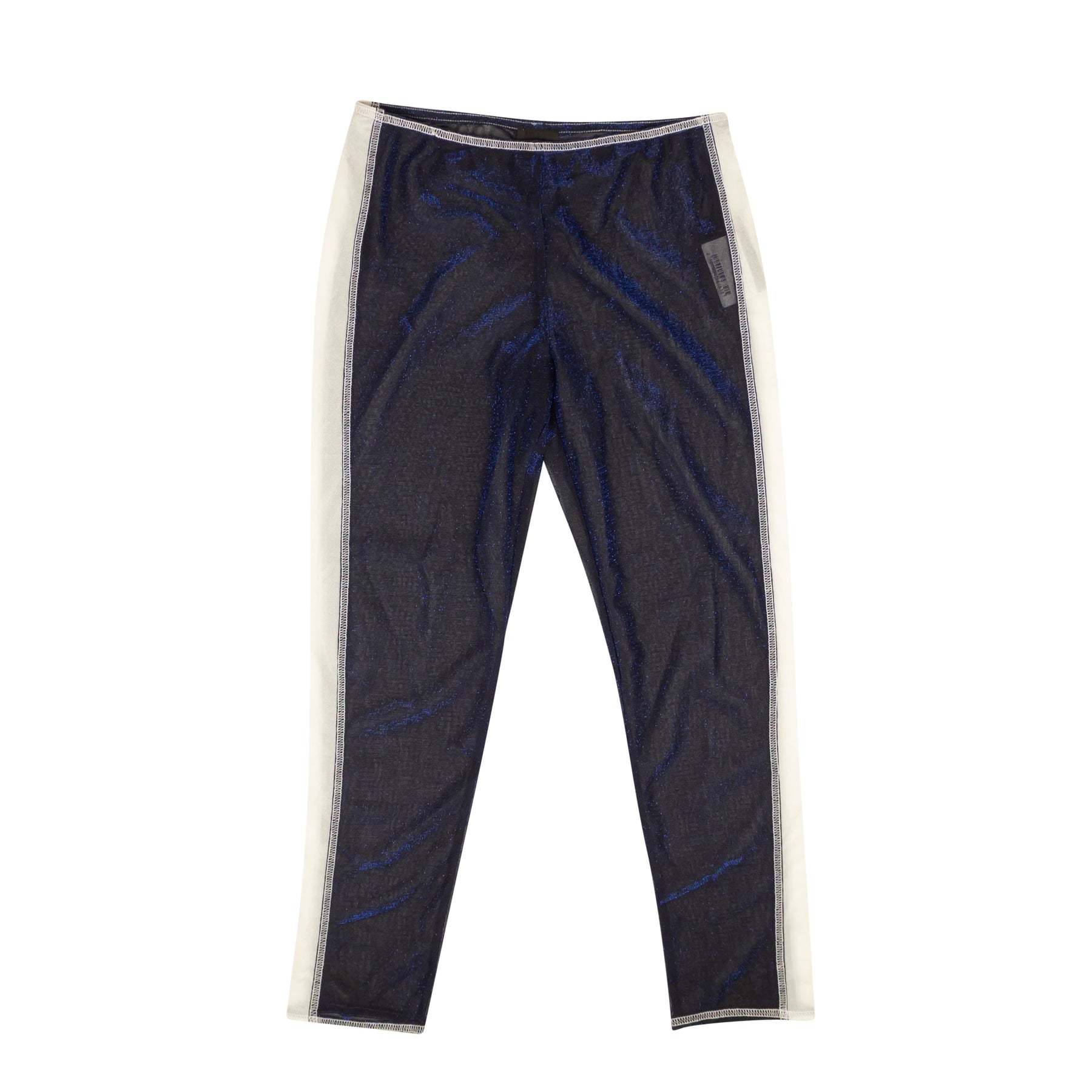 Anna Sui Leggings mit Seitenstreifen – Blau