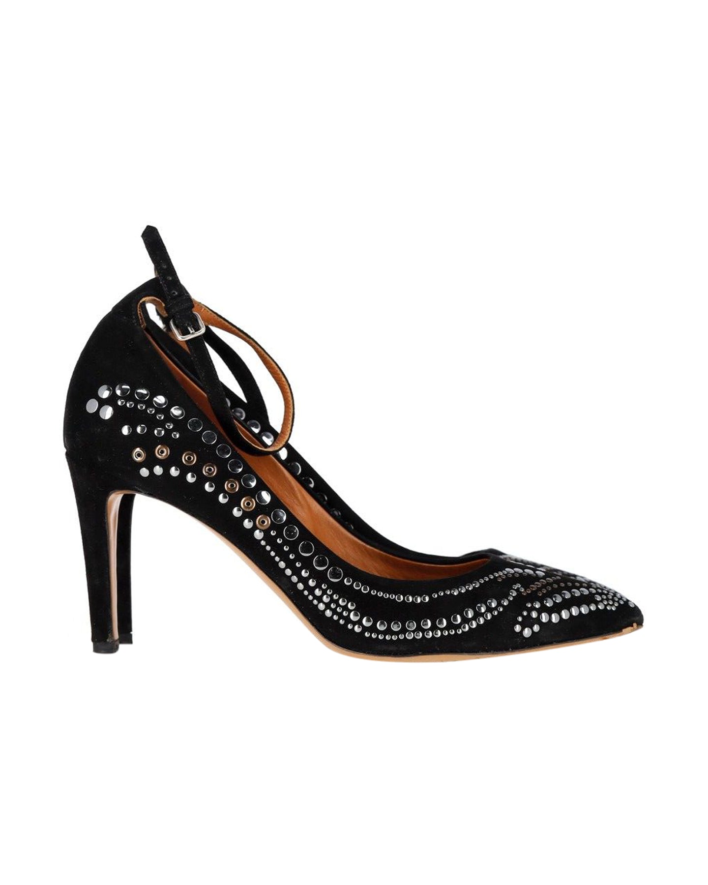 Isabel Marant Pumps aus schwarzem Wildleder mit Nieten