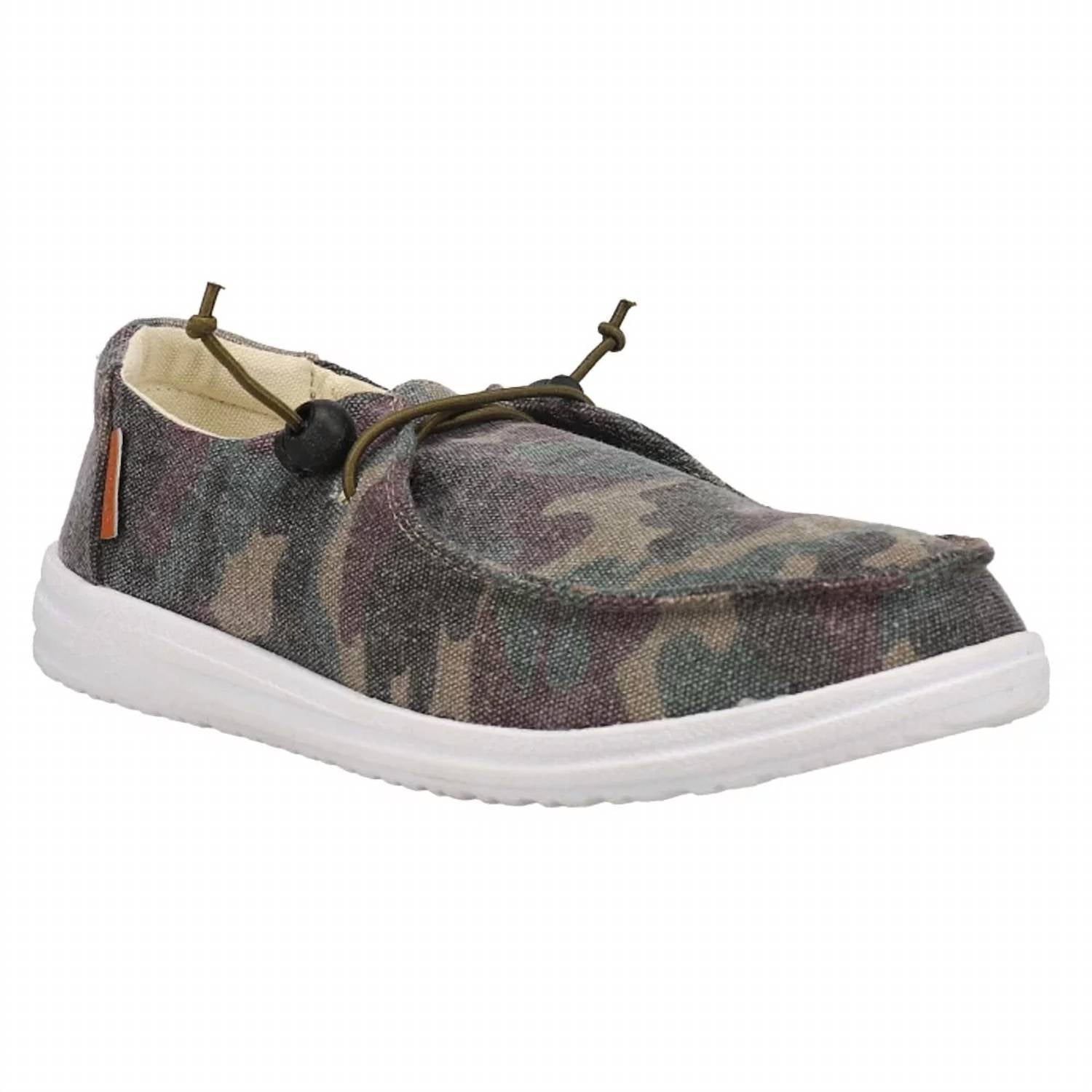 Damen Camouflage Kajak Schuhe – mittel in Grün