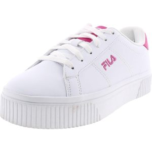 Panache 19 Leder Low Top-Platz Plattform Sneakers