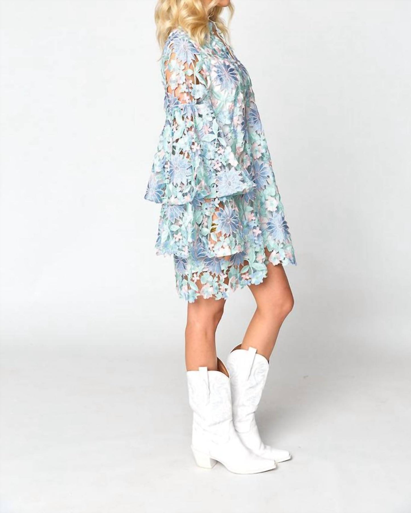 Gayle Kleid Bellflower in blau