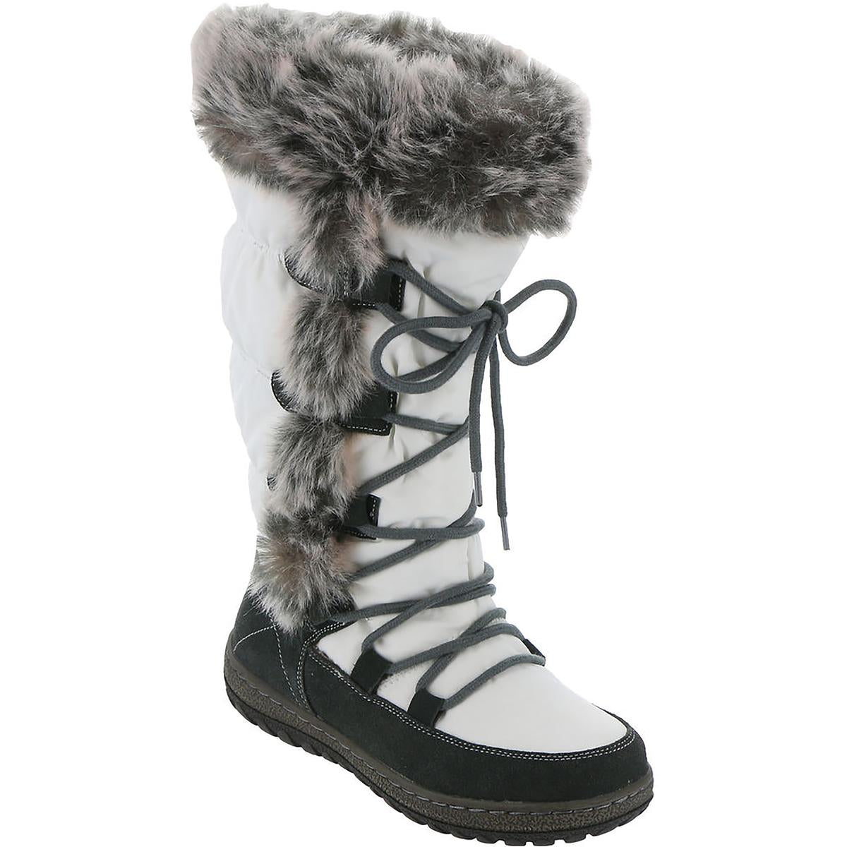 Helina Kunstpelz isoliert Winter & Schneestiefel