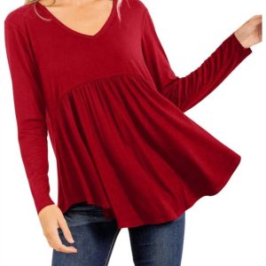 Babydoll Swing Top in rot 7766623191100