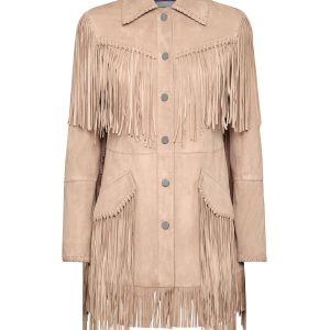 Wildleder Jacke Gothic Plein