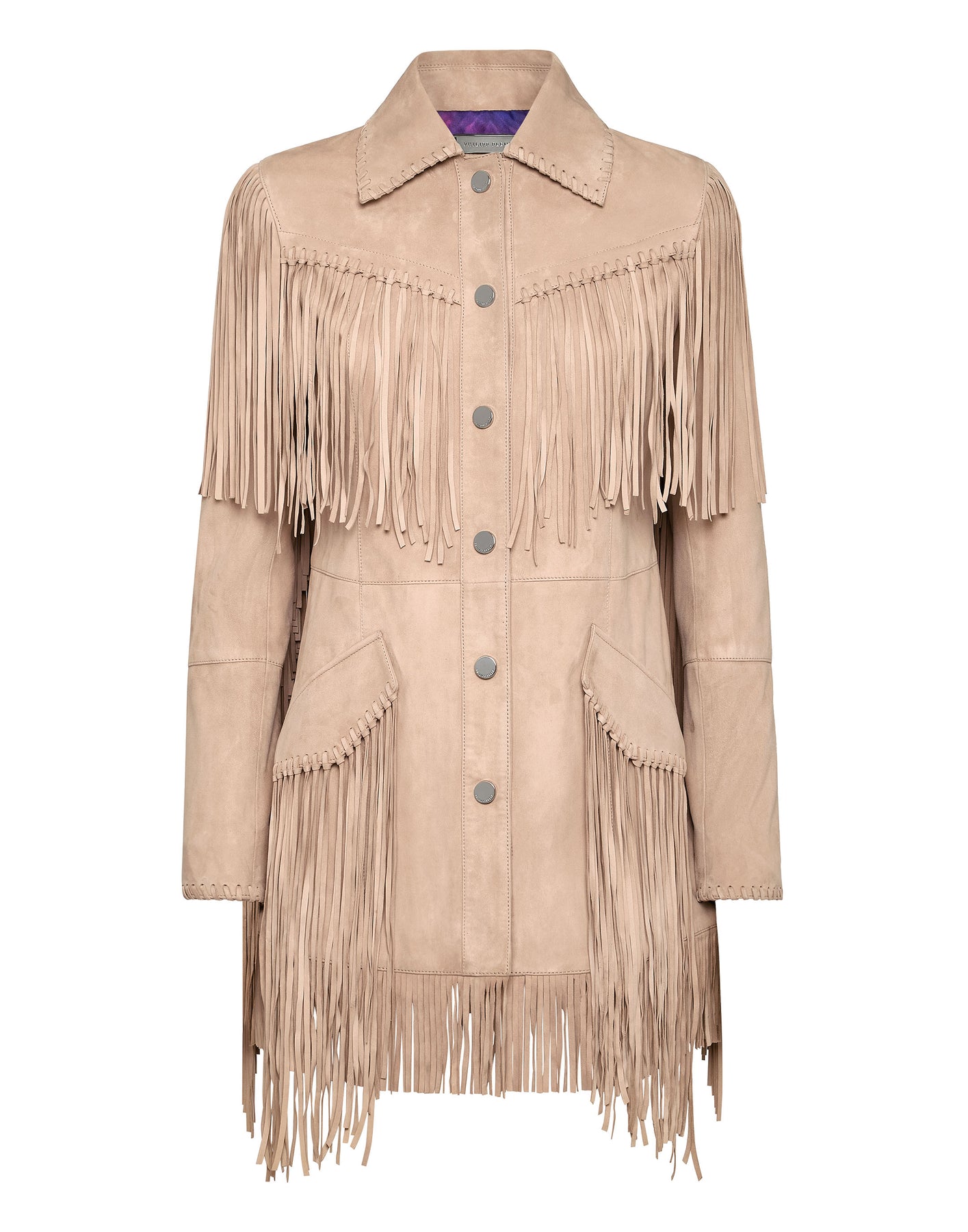 Wildleder Jacke Gothic Plein