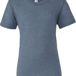 Canvas Herren triblend Rundhalsausschnitt schlicht Kurzarm T-Shirt 7827836862524