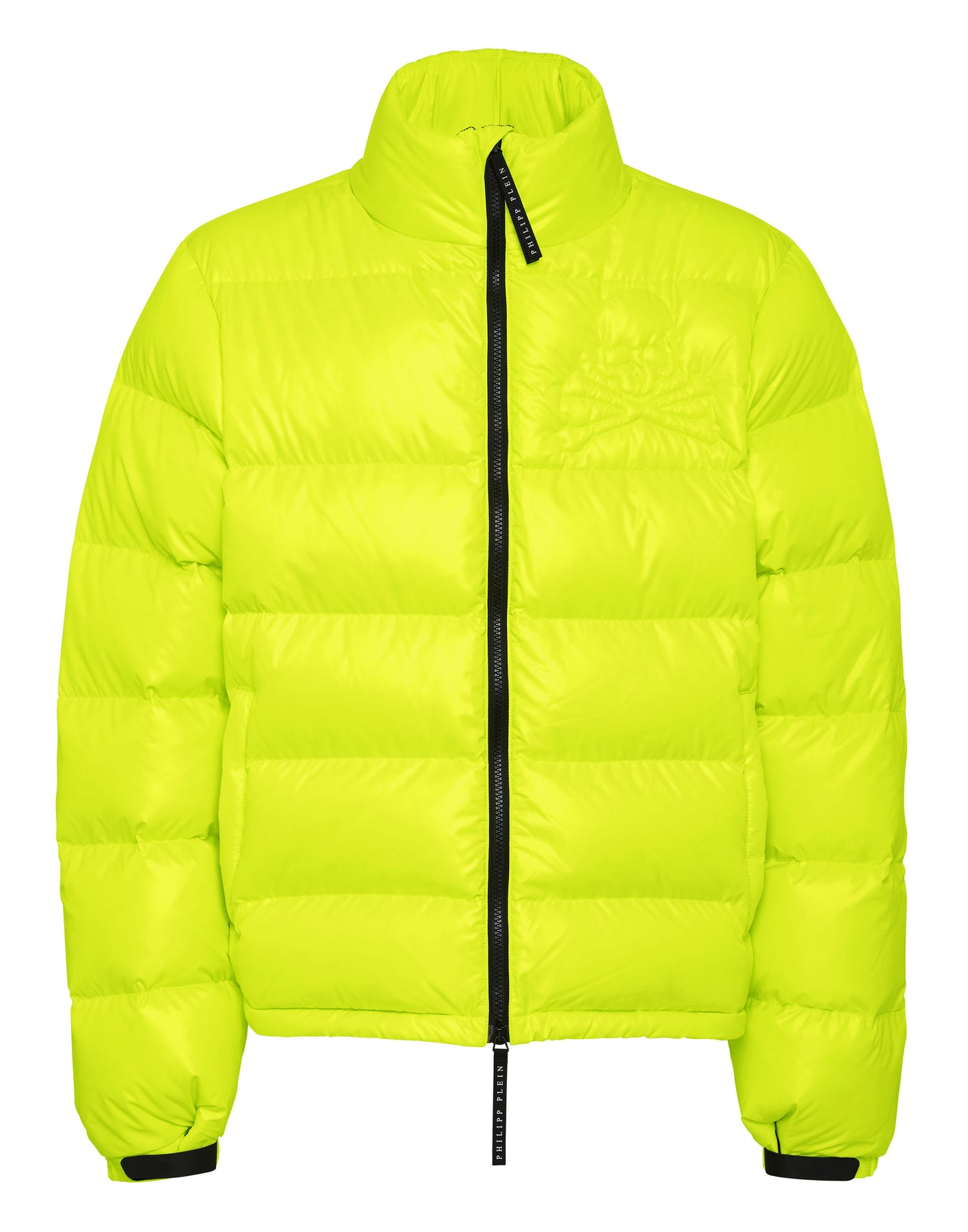 Nylon Oversize Jacke Totenkopf