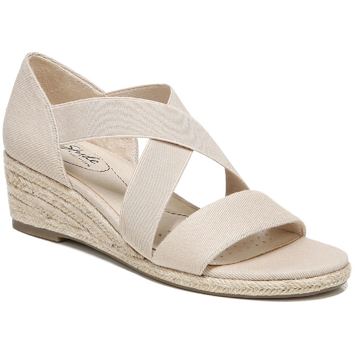 Siesta gepolsterte Fußbett Slip auf Keil Sandalen