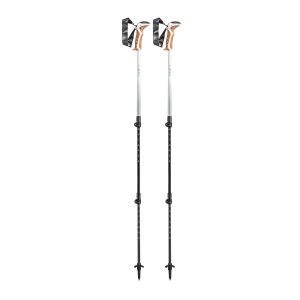LEKI Jannu Trekking Stöcke – Damen verstellbare Aluminium Wanderstöcke (Paar)