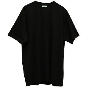Y-3 Klassisches T-Shirt mit Brust-Logo aus schwarzer Baumwolle