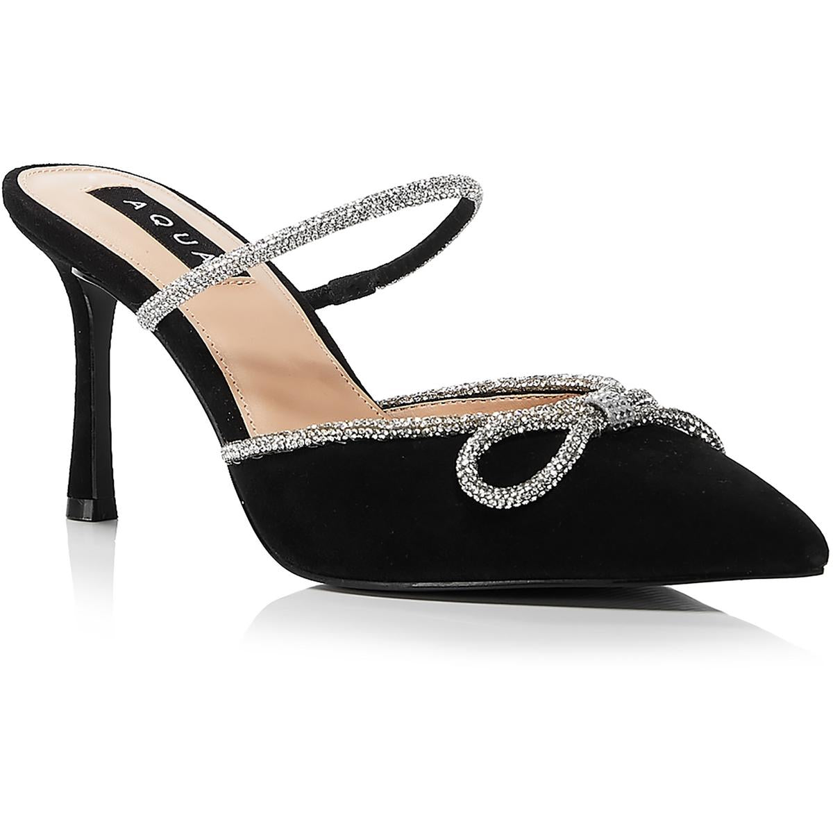 Schwarze Leder Pumps von JEWEL