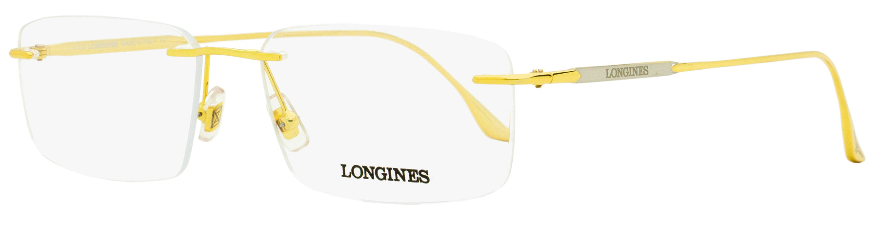 Longines Herren Brillen ohne Rand LG5001H 030 Gold 56mm