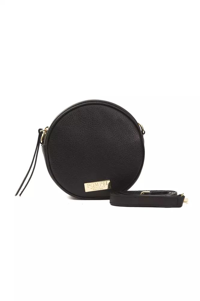 Pompei Donatella Kleine ovale Leder Crossbody Damen Eleganz