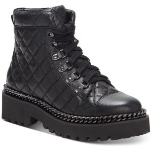 Maissa Leder verschönert Stiefeletten