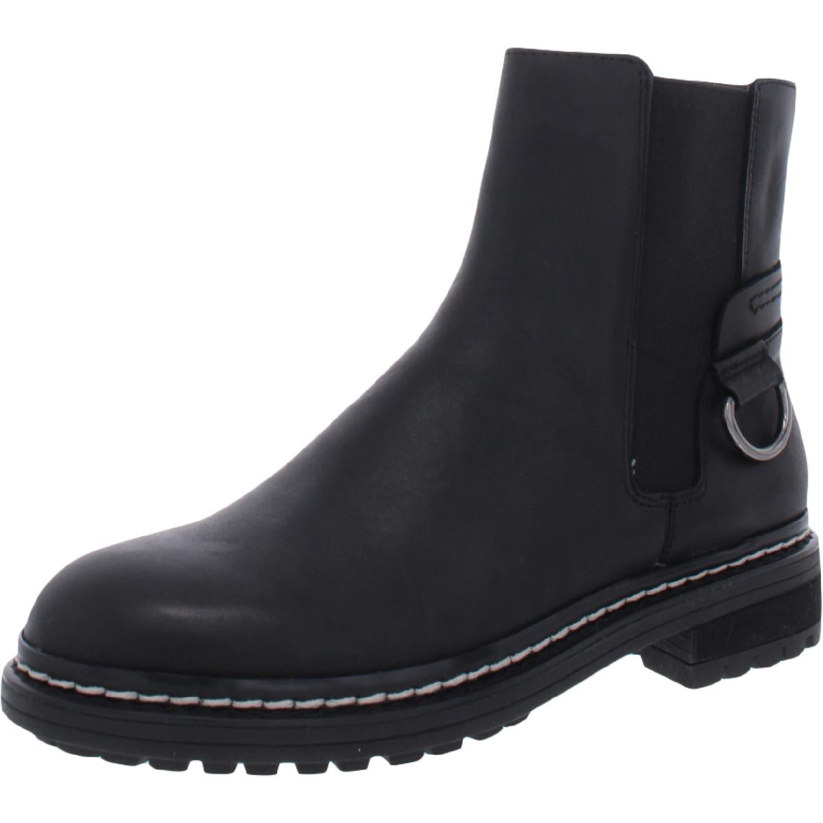 Seri Leder Lug Sohle Booties