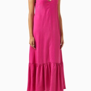 Corsica Kleid in Paradies rosa