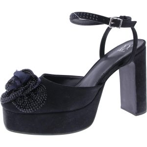Raya Faux Wildleder Knöchelriemen mit Fersengurt Sandalen