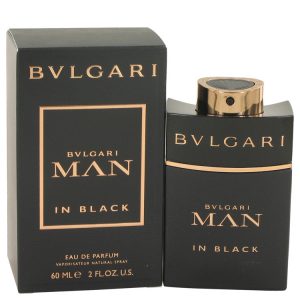 Bvlgari Man in schwarz von bvlgari eau de parfum spray 2 oz für Herren 7827851542588