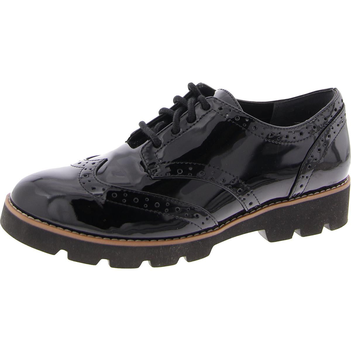 Schwarze Leder Pumps von Alfina Patent