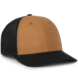 Outdoor-Cap wra-201M Duk Baumwolle strukturiert Trucker Hut