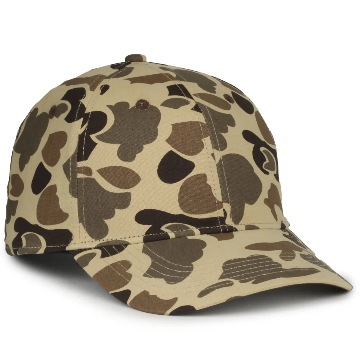 Outdoor Cap GC-100 Vintage Waterfowl strukturierte Solid Panel Hut