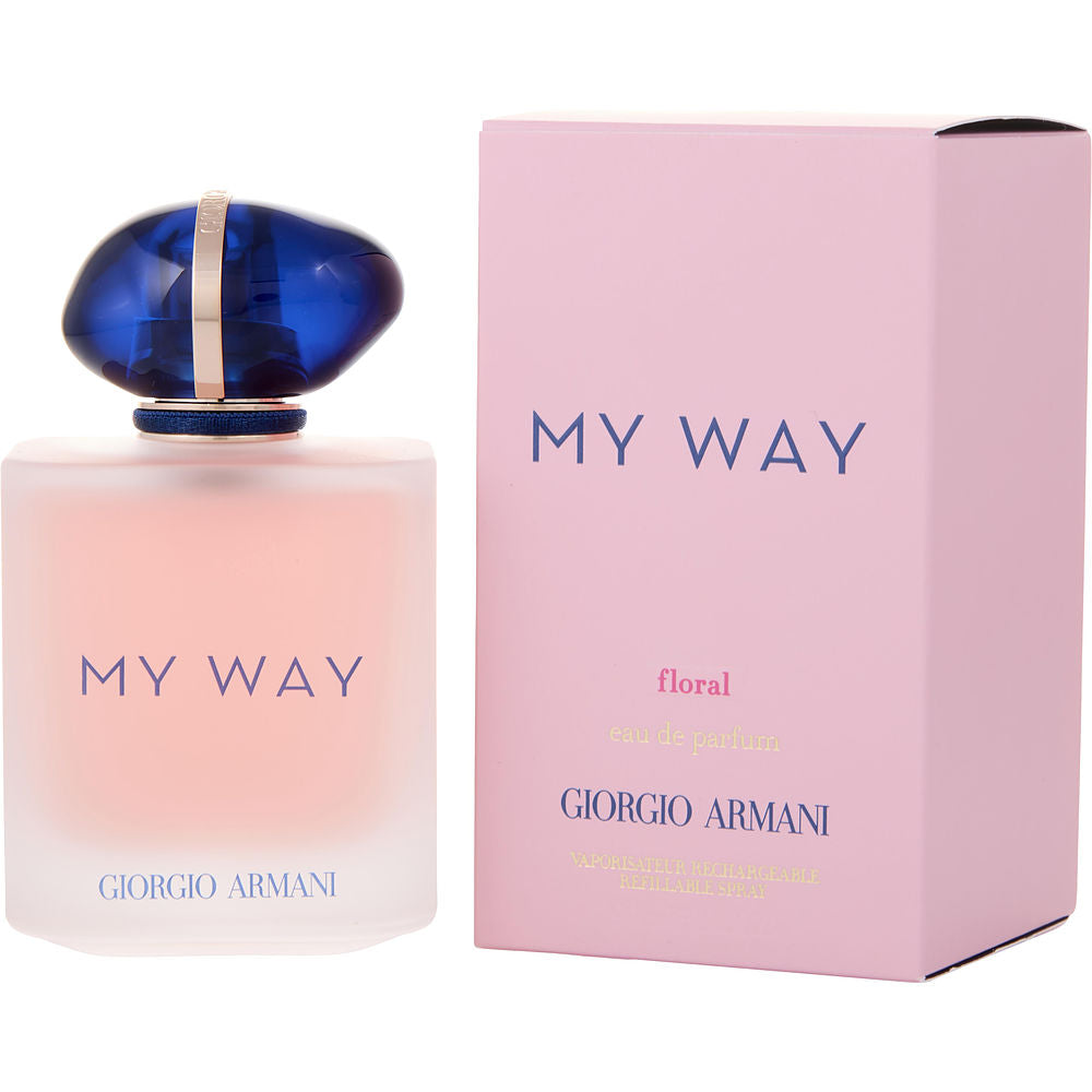 Armani My Way Blumenmuster von Giorgio Armani Eau de Parfum Spray nachfüllbar 3 Oz Damen